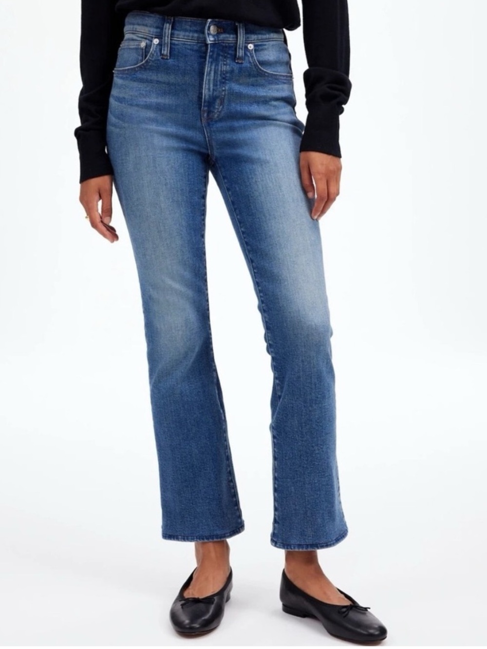 Madewell Mid-Rise Kick Out Denim Vintage Stretch Jeans Women’s Size 28